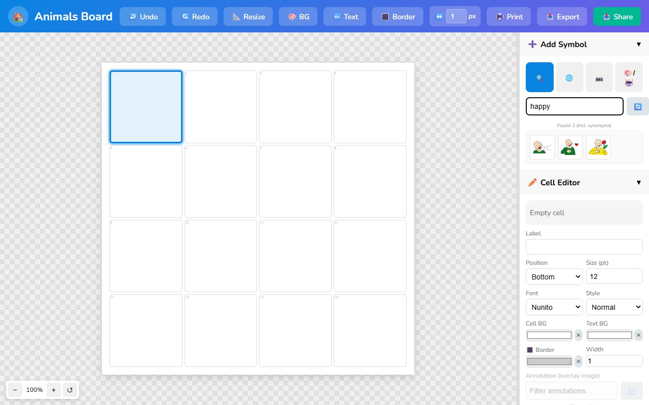 The Add Symbol panel with search bar and source tabs